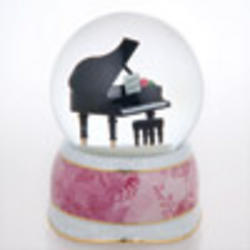 Piano Romance Musical Waterglobe # 1612009
