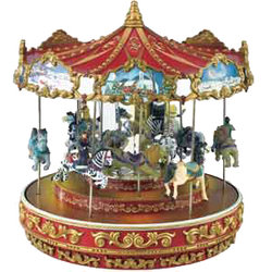  Mr. Christmas TRIPLE DECKER CAROUSEL  #19971 