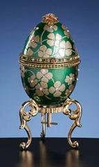 Shamrock Musical Enamel Egg #31864