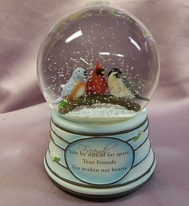 Birds Musical Water Globe #52037
