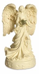 Angel with Clear Crystal Musical Figurine #8962