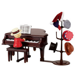 Teddy Takes Requests with Baby Grand Piano #78891
