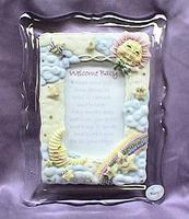 Welcome Baby Musical Picture Frame #m035