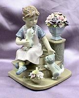 Girl with Kittens #80012