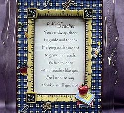 Teacher Musical Picture Frame #065
