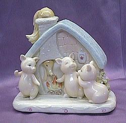 3 Pigs and Wolf Music Box #pigswolf 