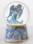 Beautiful Blue Revolving Musical Angel #1201517