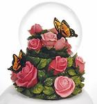 Baby Grand Piano with Floral Arrangement F8003