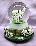 Revolving Cow Waterglobe #15122