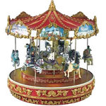  Mr. Christmas TRIPLE DECKER CAROUSEL  #19971 