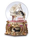 Play It Again Kitty Piano Musical Waterglobe #25443