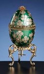 Shamrock Musical Enamel Egg #31864