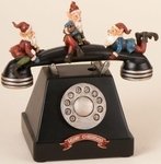Animated Phone with Elves  #C36744