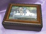 Kittens on Piano Music Box with Animation # 31223