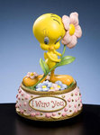 Tweety With Flower Music Box #43263