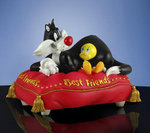 Tweety and Sylvester Best Friends Music Box #46769