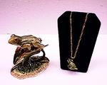 Frog Limoge Style Trinket Box #62367