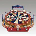 Mr. Christmas World's Fair Roundabout Animated Music Box  #79831
