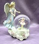 Girl with Kittens Music Box #80012