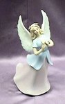 Angel with Lily Musical Porcelain Figurine #80057