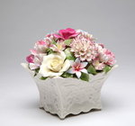 Bouquet Porcelain Music Box #80085