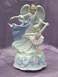 Always and Forever Porcelain Musical Trinket Box with Bell #18711
