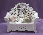 Beautiful African American Musical Porcelain Angel #96572