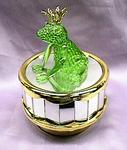 Revolving Prince/ Frog Music Box #cmx88