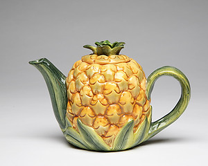 Porcelain Decorative Pineapple Teapot