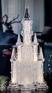 Acrylic Illuminated Ice Castle