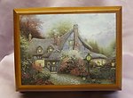 Thomas Kinkade Sweetheart Cottage Music Box #25001