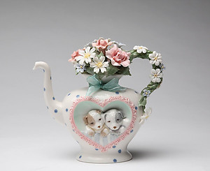 Porcelain Tea Pot #P80098
