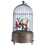 Singing Birdcage 3 Birds