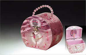 Ballerina Musical Jewelry Box Purse #JB015