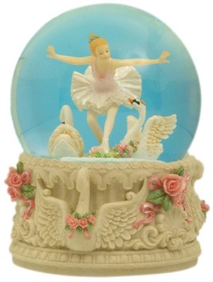 Ballerina with Swans Musical Waterglobe #25209