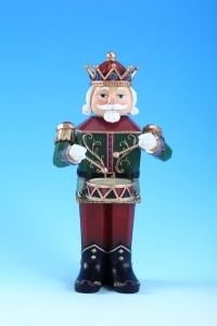 Drumming Nutcracker Music Box