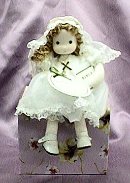 First Communion Doll Musical #98313