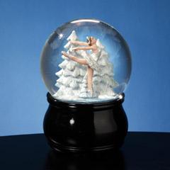 Swan Lake Ballet Musical Waterglobe