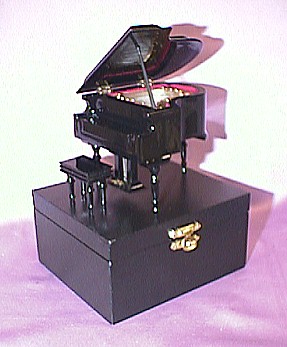 Baby Grand Piano Music Box