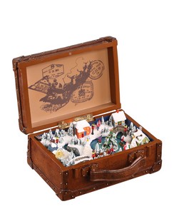 Winter Village Musical Suitcase