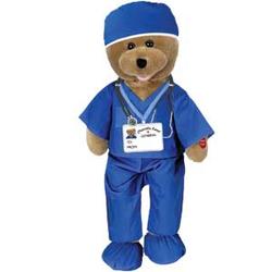 Animated Musical Scrubs Bear Male Doctor or Nurse #01038