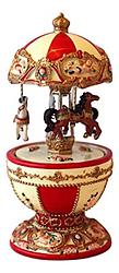 Egg Shaped Musical Carousel #14281