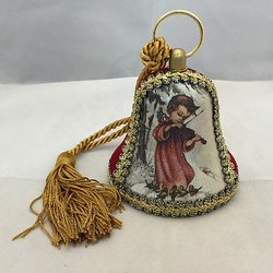 Christmas Angel Musical Bell Ornament #MBK887301