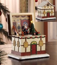 Santa Pop-Up Music Box  #96017