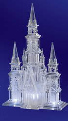 Illuminated Cathedral Acrylic Sculpture #IC80216