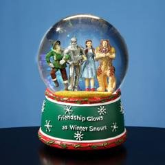 Wizard of Oz Holiday Friendship Musical Water Globe #52111