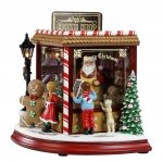 Santa's Musical Motion Cookie Shop  #IC94081