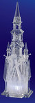 Four Angel Acrylic Illuminated Cathedral  #IC80100