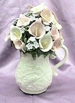 Lillies Porcelain Music Box #49012