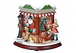 Santa Corner Shop Music Box  #IC 92052